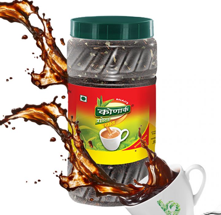 KONARK TEA 500 GM PET JAR